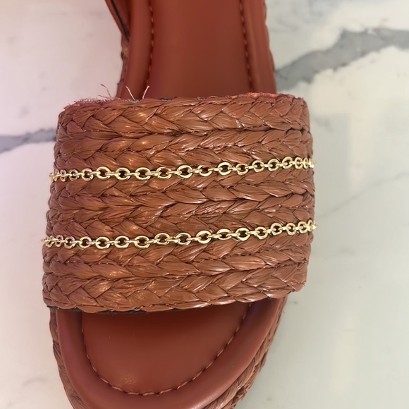 Franco Sarto Wedge Sandals size 8.5 - Picture 3 of 6